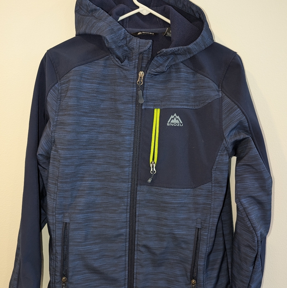 Snozu Kids Blue Hooded Jacket